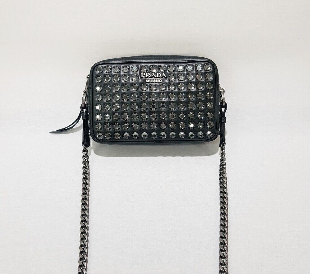 Prada Crystal Shoulder Bag 1BH103