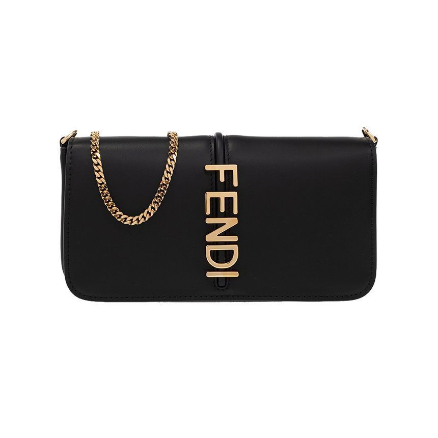Fendi Graffiti Wallet Chain Shoulder Bag 8BS076 A5DY F0KUR