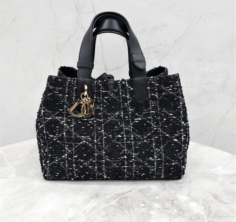 Dior Tweed Canage Tote Medium Bag M2821OTKV