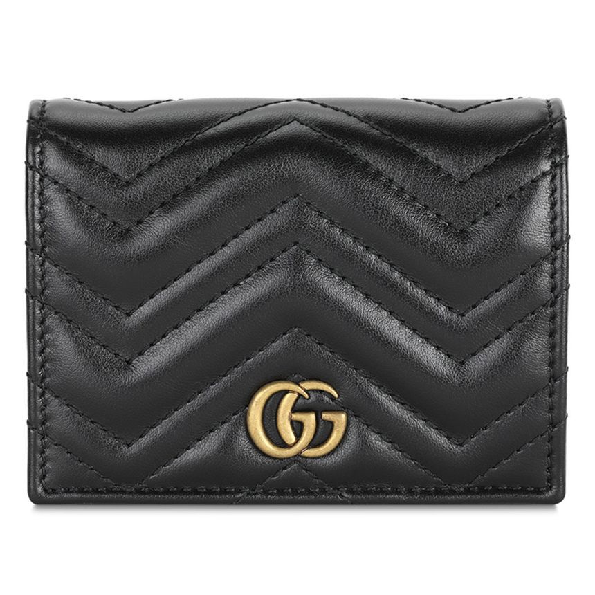 Gucci Matelass Coin Wallet Black 466492 DTD1T 1000
