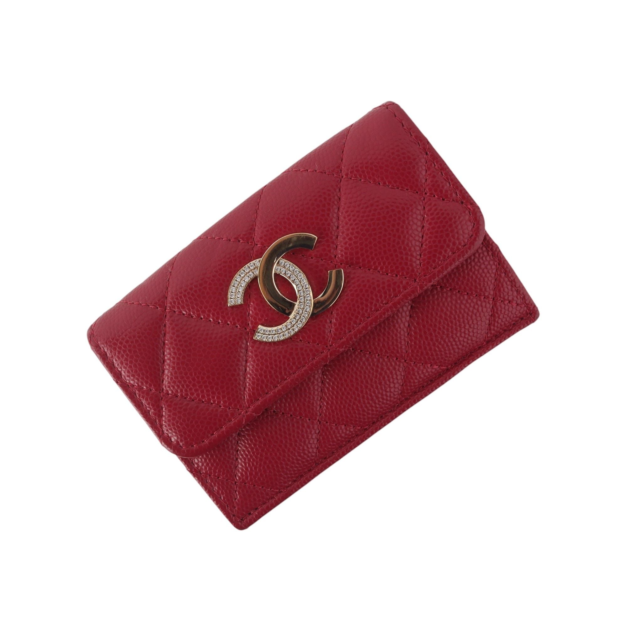 CHANEL Classic CC Flap Wallet (24 Years Duty-Free Receipt) 34670Y