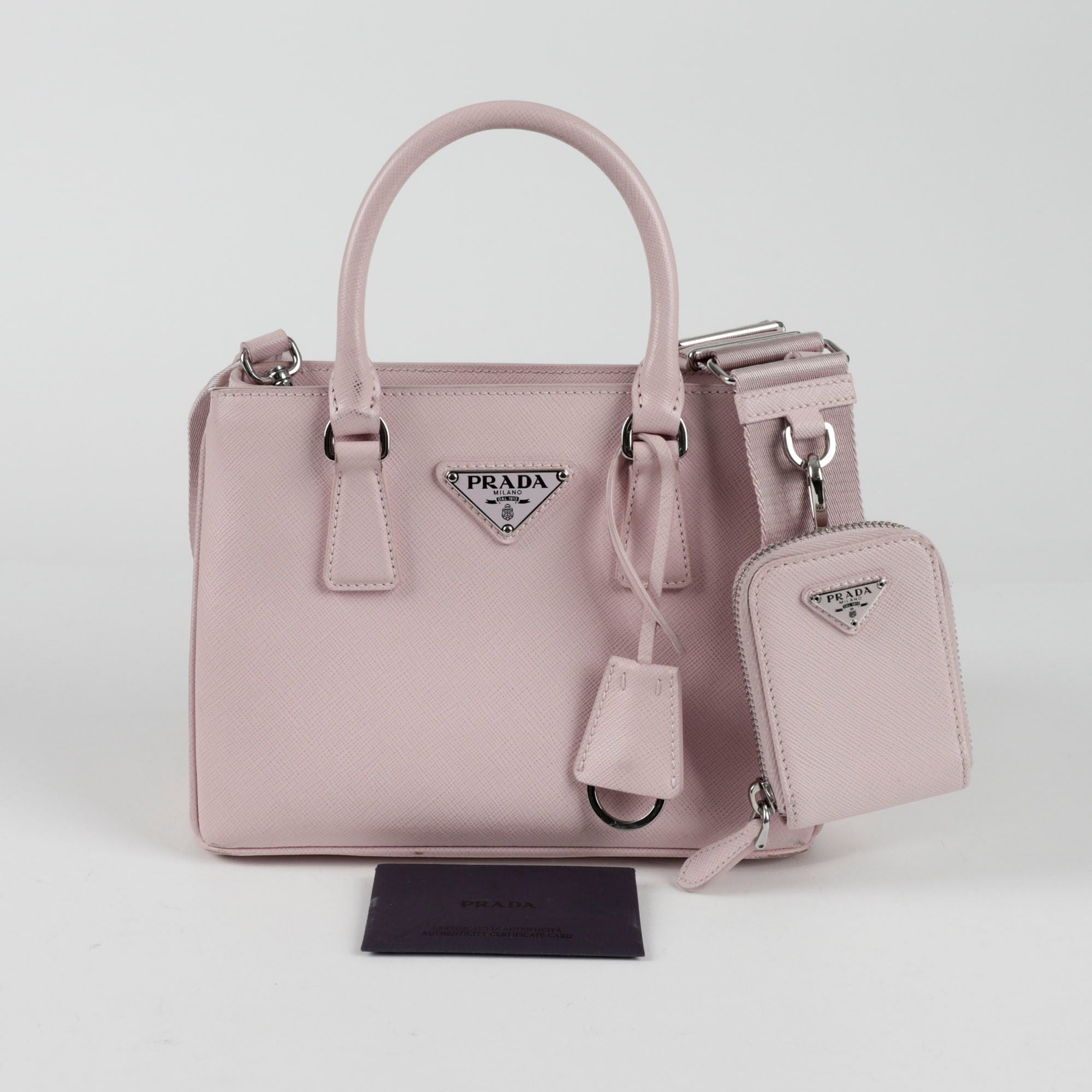 Prada Mini Tote Shoulder Bag 1BA296