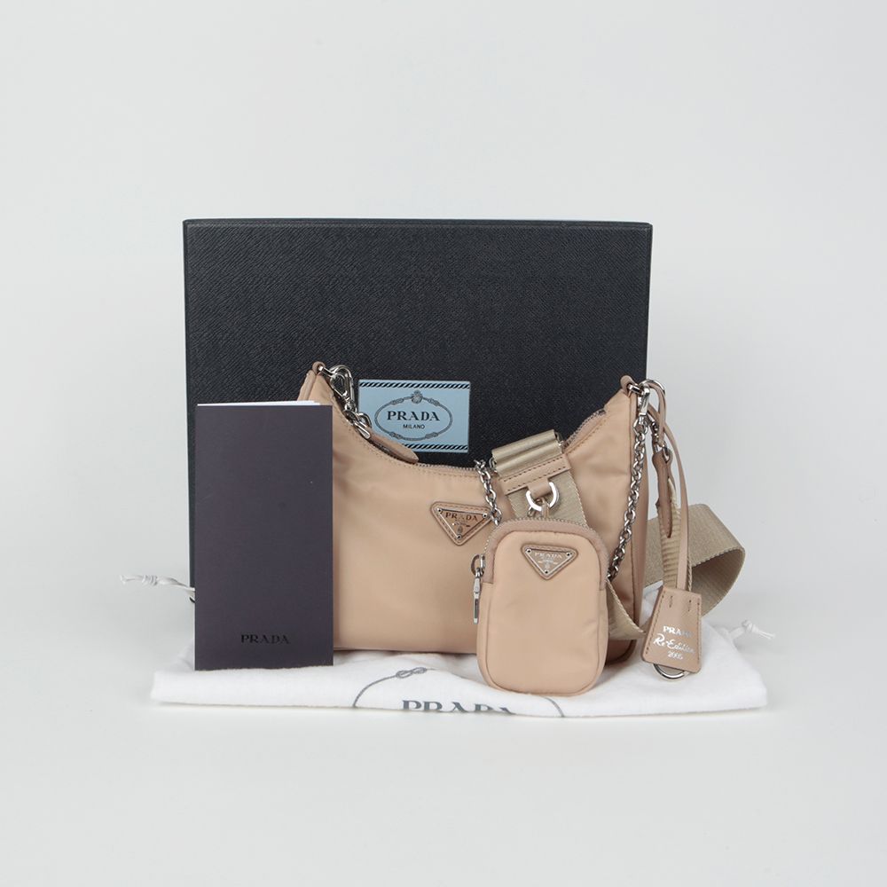 Prada Multi Hobo Shoulder Crossbag 1BH204 Edition(SKU: 1BH204)