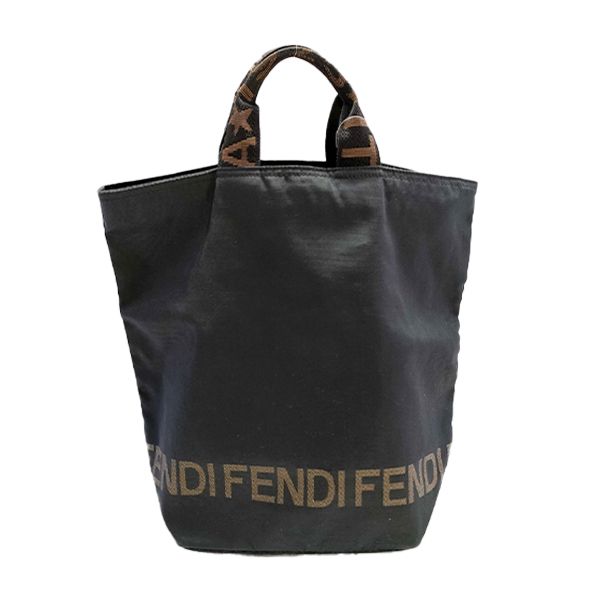 Fendi Nylon Black Tote Bag SKU 280,000