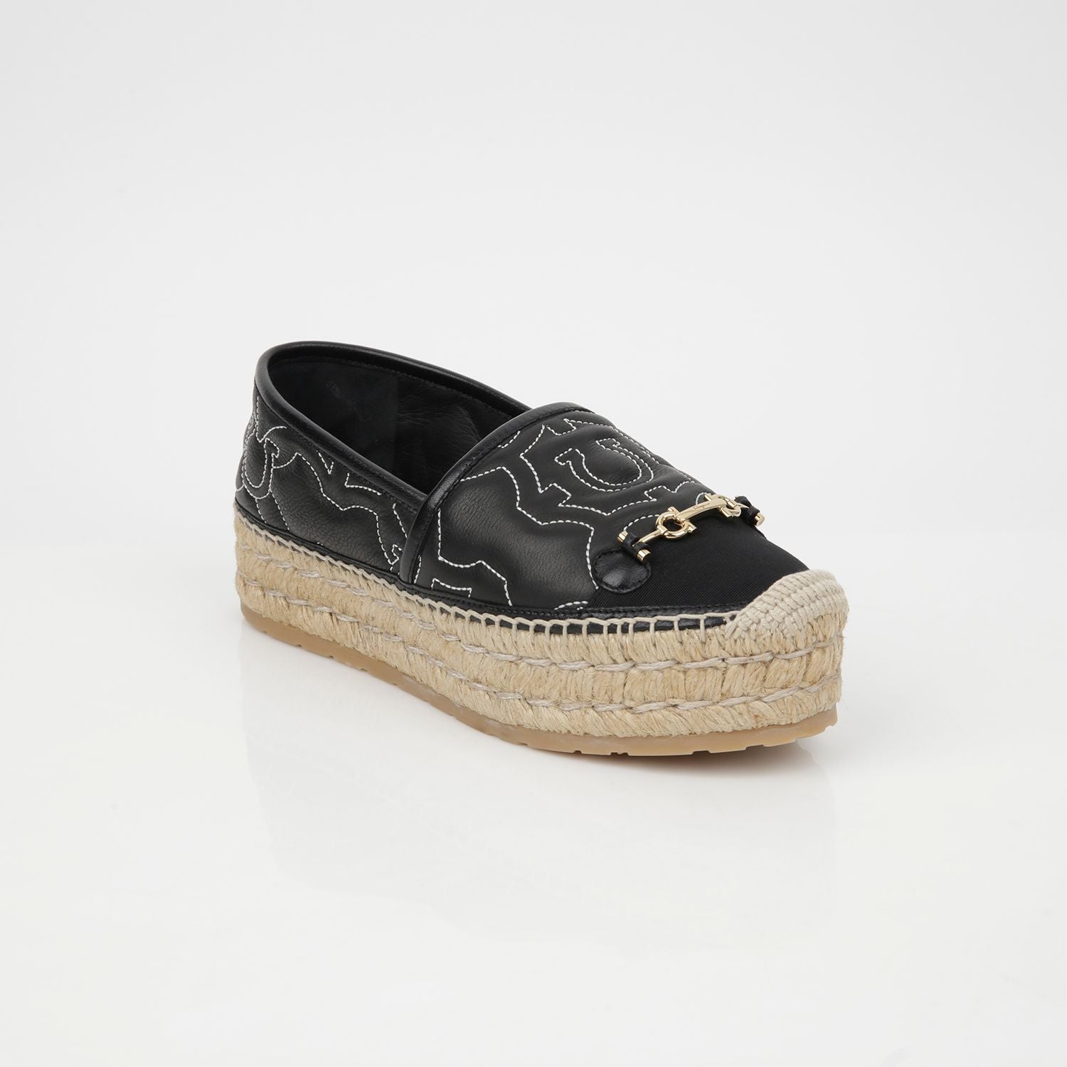 Salvatore Ferragamo Espadrilles with Dust Bag - Size 5 (SKU: 0751252)