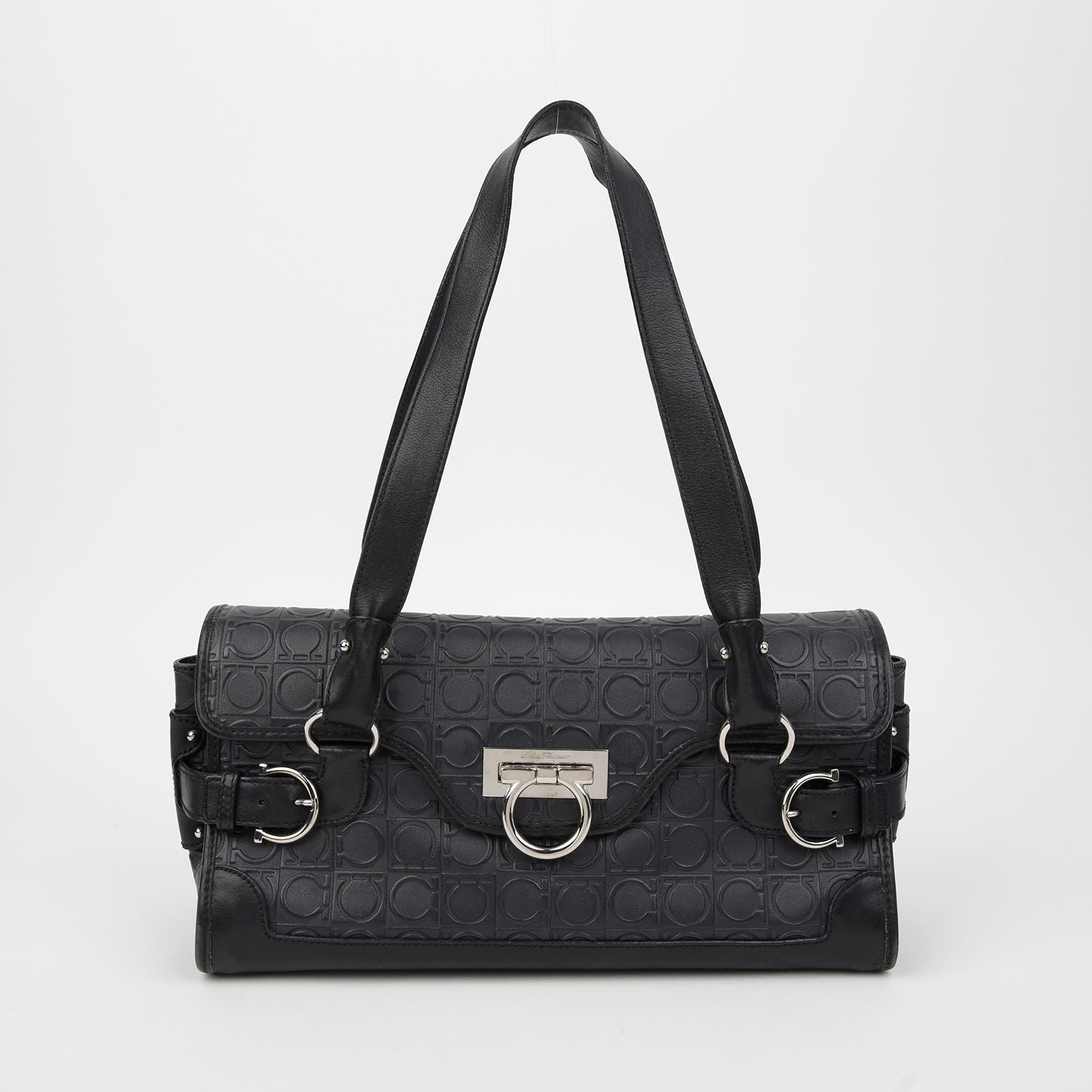 Salvatore Ferragamo Buckle Tote Bag - SKU 214913