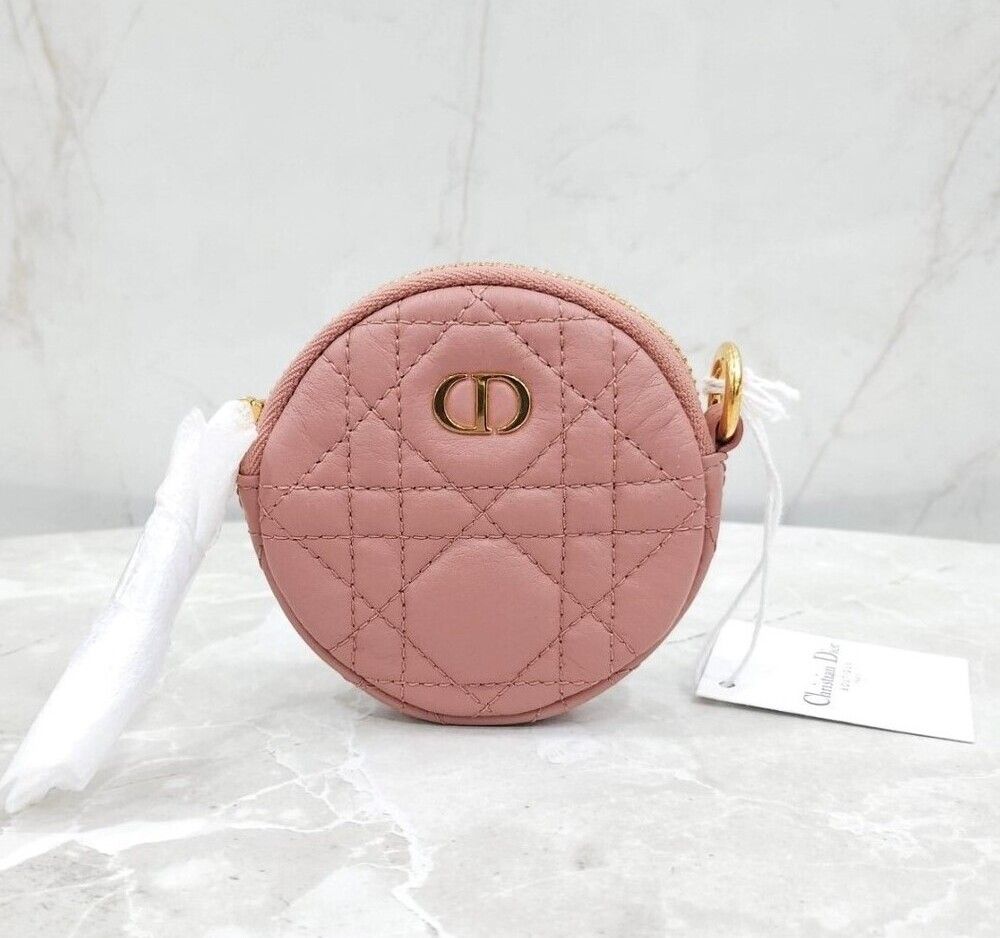 Dior New Pink Detachable Coin Wallet - SKU