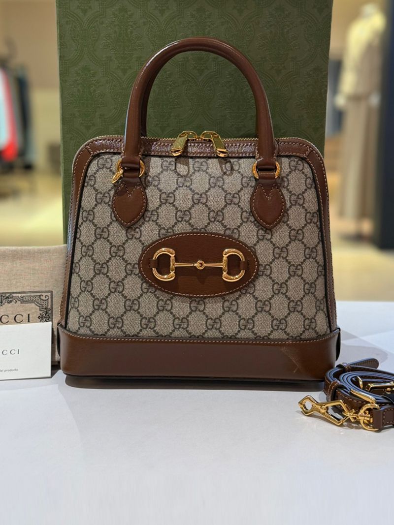 Gucci Horsebit 1955 Small Top Handle Shoulder Bag Display Grade 621220