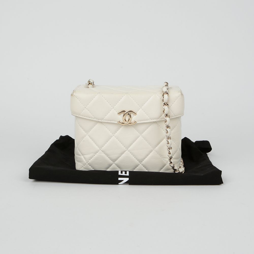 CHANEL Flap Box Chain Shoulder Bag AS2877