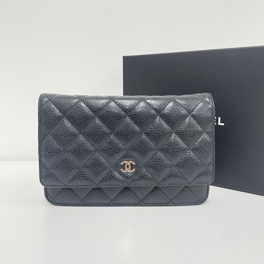 CHANEL Caviar WOC Mini Crossbody Bag - SKU