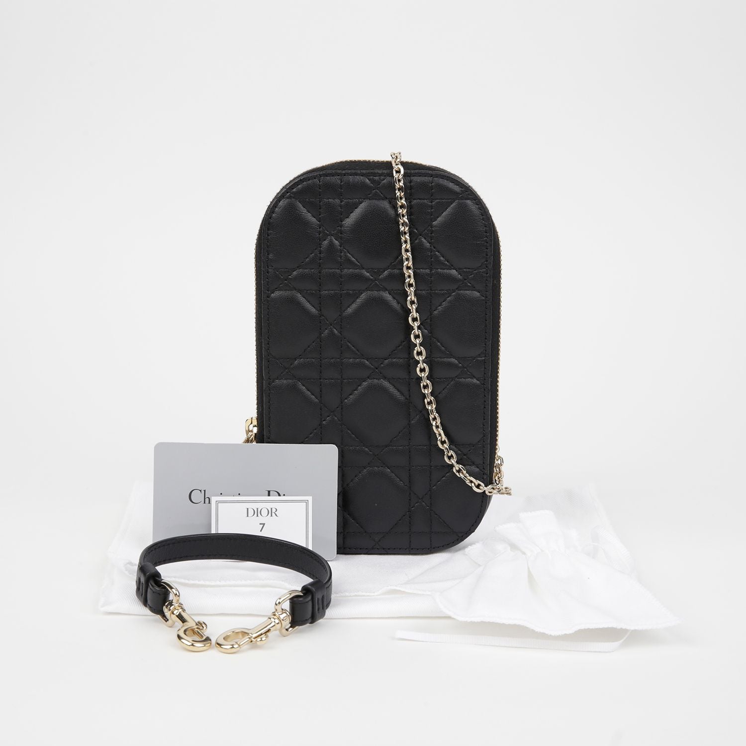 Dior Lady Phone Holder Crossbody Bag S0872ONMJ