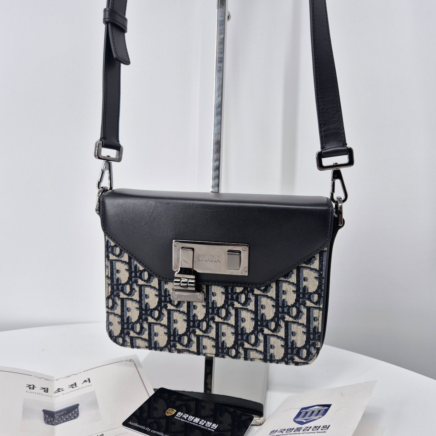 Dior Jacquard Messenger & Crossbody Bag - SKU: OS