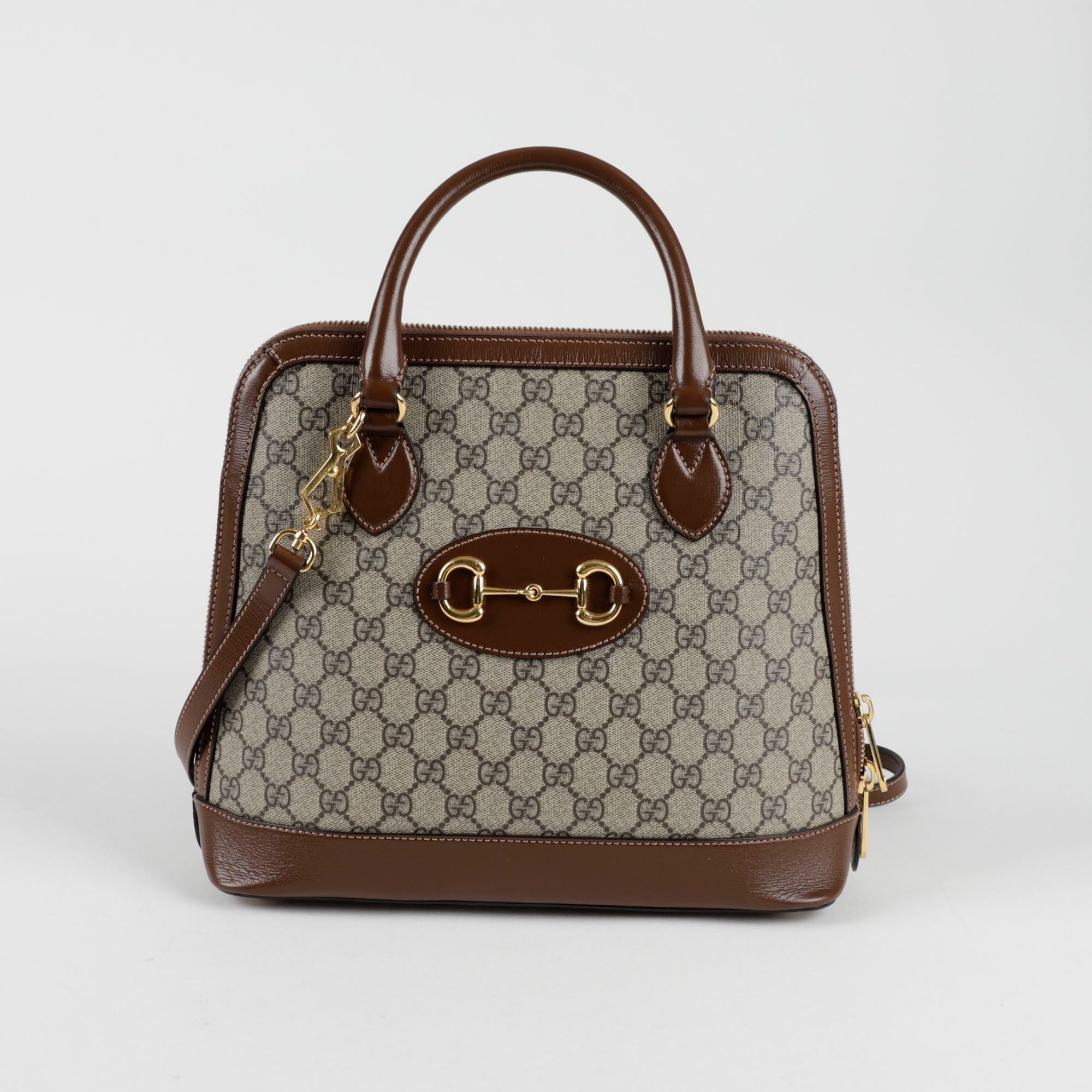 Gucci Buckle Detail Medium Tote Shoulder Bag 620850 1955