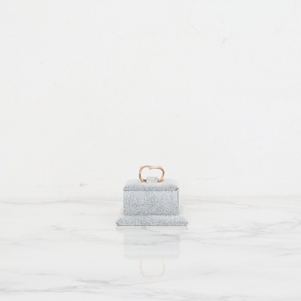 Dior Rosewood Rose Gold Ring JBDR95003 0000 Size 51
