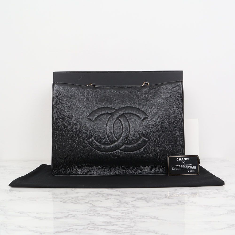 CHANEL Square Shopper Bag with CC Logo AS1943