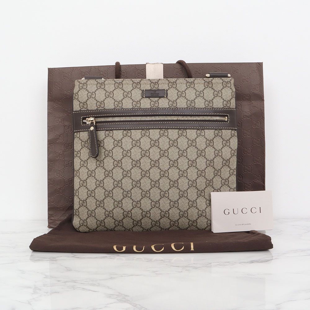 Gucci Canvas Beige Shoulder Crossbody Bag 295257