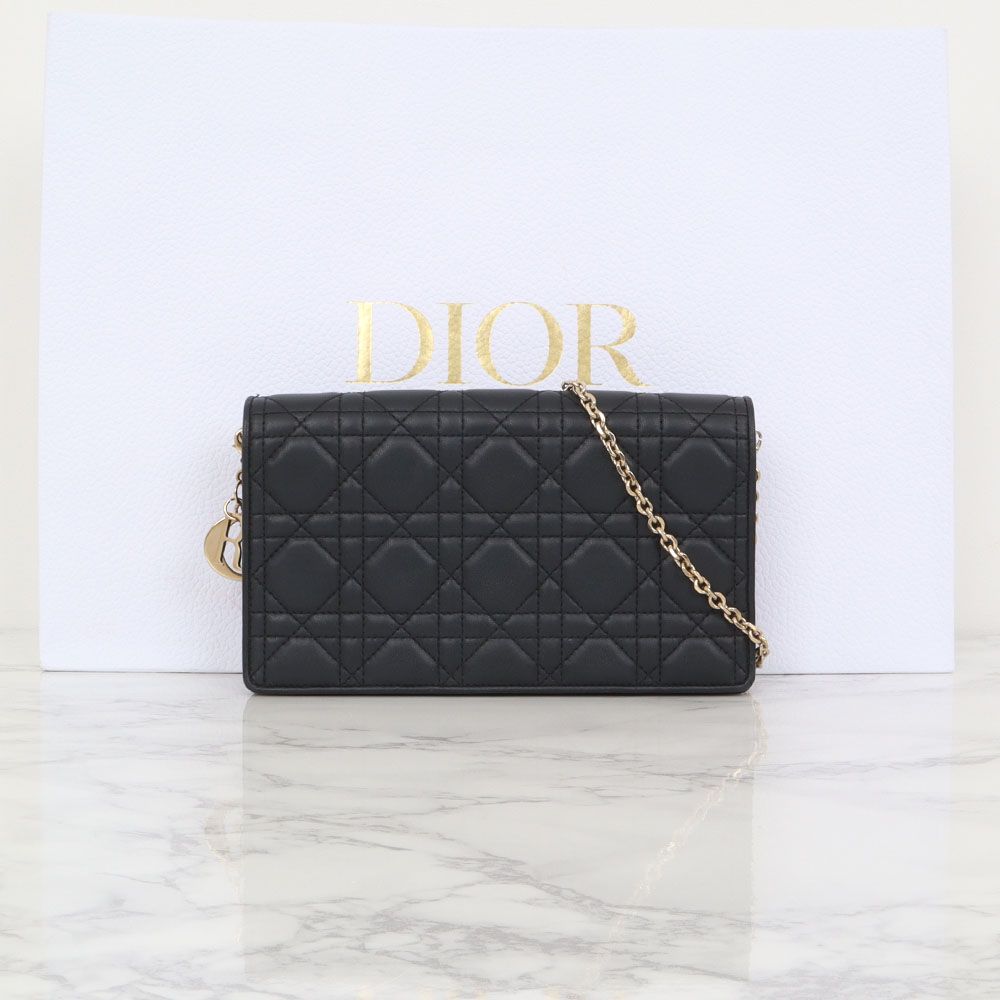 Dior Black Lady Pouch Clutch S0204ONMJ_M900