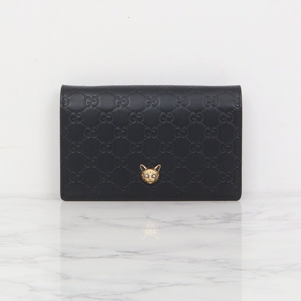 Gucci Cat Head Signature Clutch Chain Crossbody 548060 0G6FT