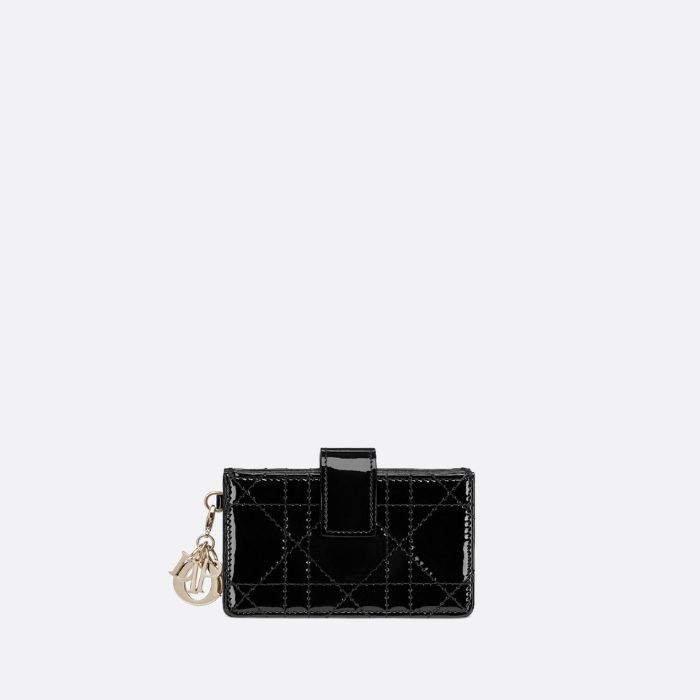 Dior Jasmine Card Wallet Black S0074OVRB M900