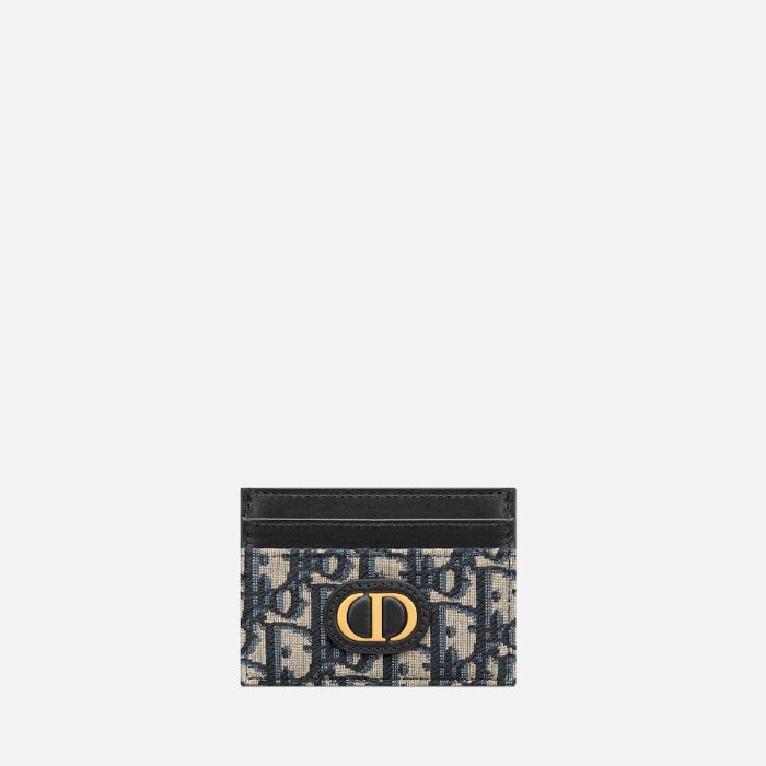 Dior Freesia Card Wallet Blue S2152UTZQ M928