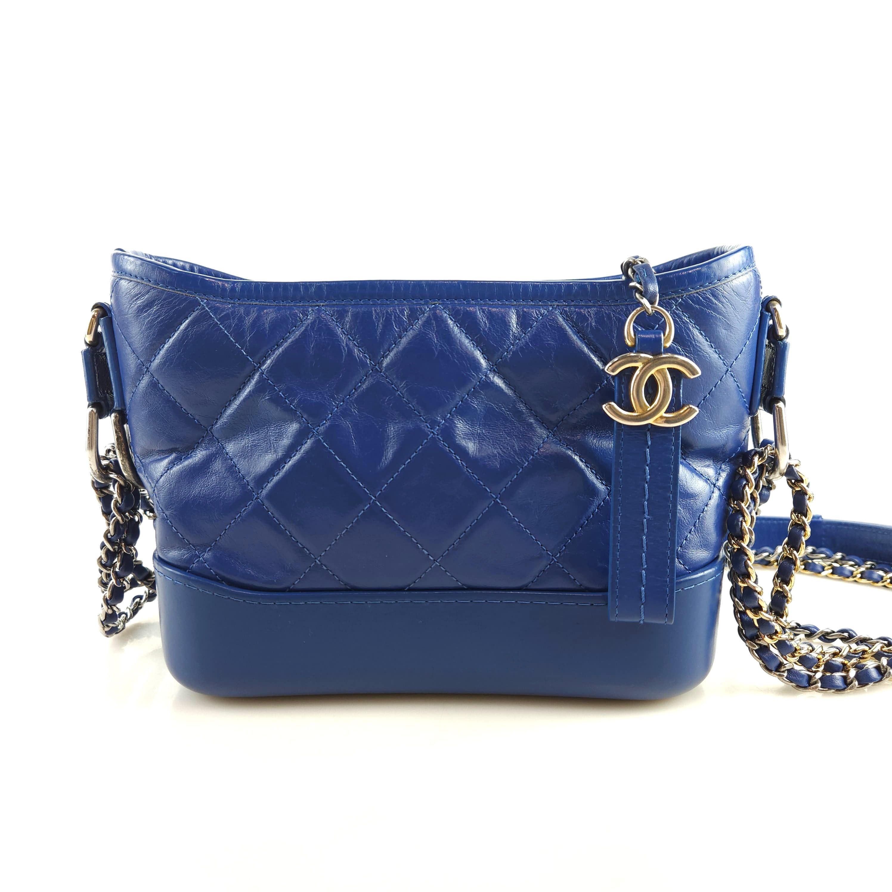 CHANEL Gabrielle Hobo Bag Shoulder Crossbag A91810 9203
