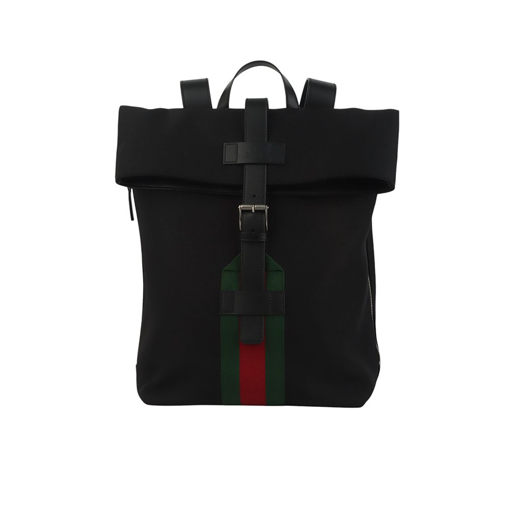 Gucci Canvas Three-Line Belt Backpack 619749