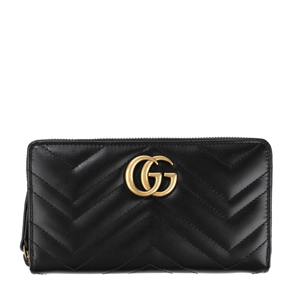 Gucci Women's GG Monogram Zip Wallet 25SS (443123 DTD1T 1000)