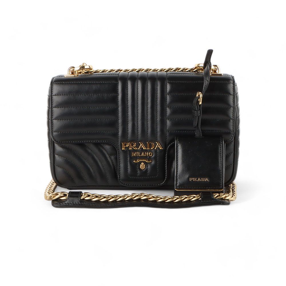 Prada Diagram Flap Medium Crossbody Bag / SKU 32589