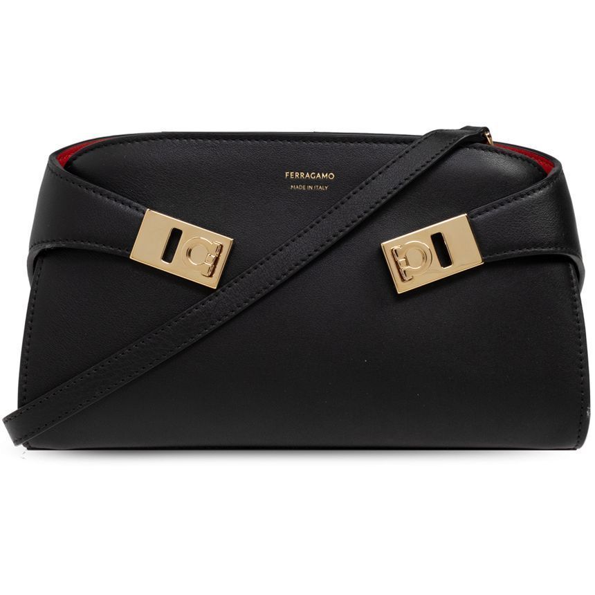 Salvatore Ferragamo Gold Logo Shoulder/Crossbody Bag 21-8964 0774628