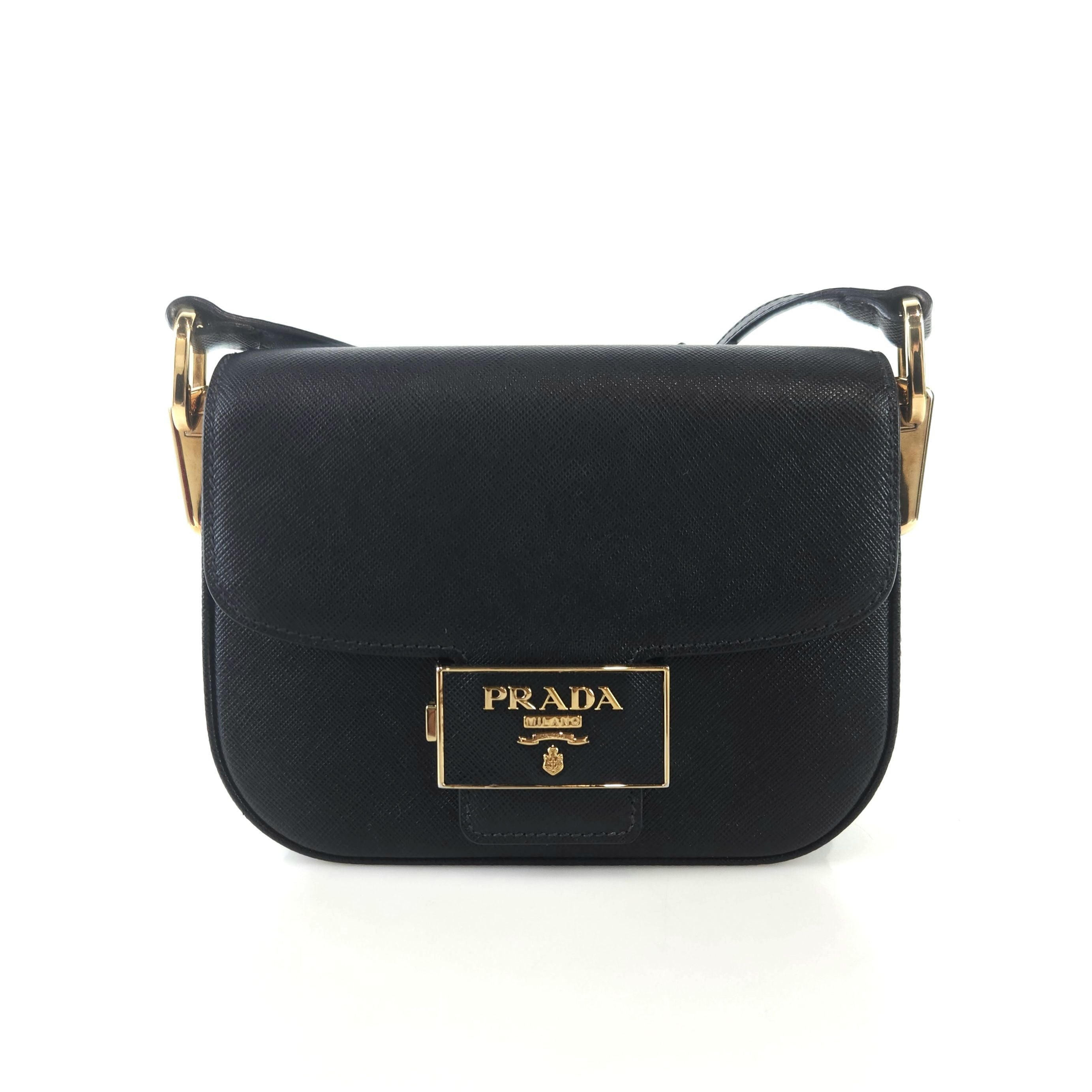 Prada Ambler Shoulder Bag Cross Bag 1BD217 9187