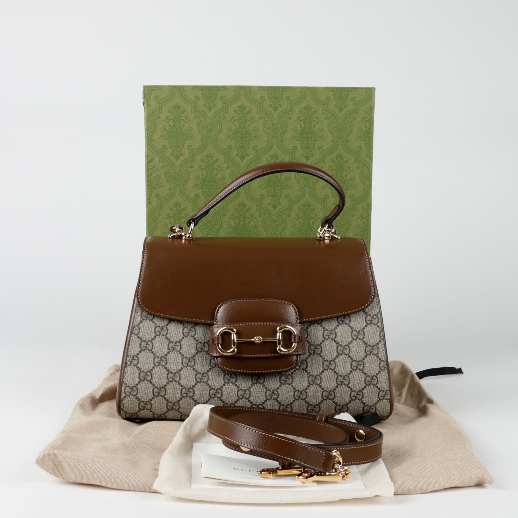 Gucci Horsebit 1955 Medium Tote Shoulder Bag 702049