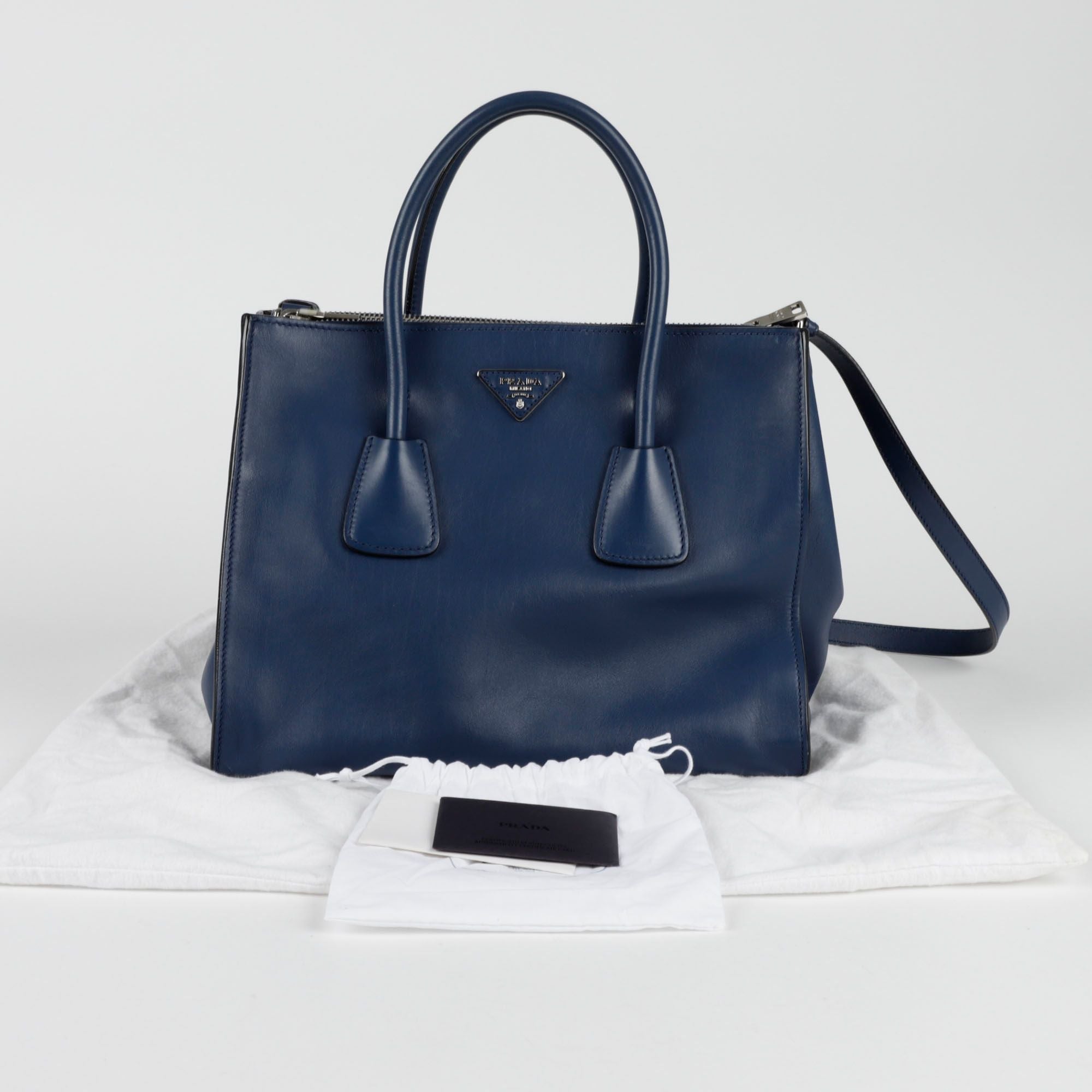 Prada Triangle Logo Tote Shoulder Bag BN2762