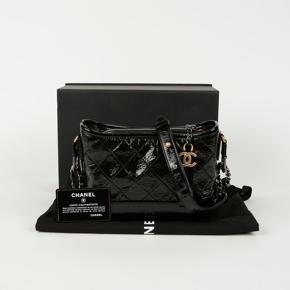 CHANEL Small Hobo Shoulder Crossbag A91810 (SKU)
