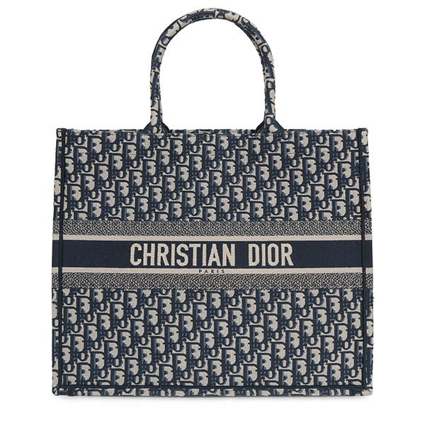 Dior Blue Obleek Book Large Tote Bag | M1286ZRIW M928 00013