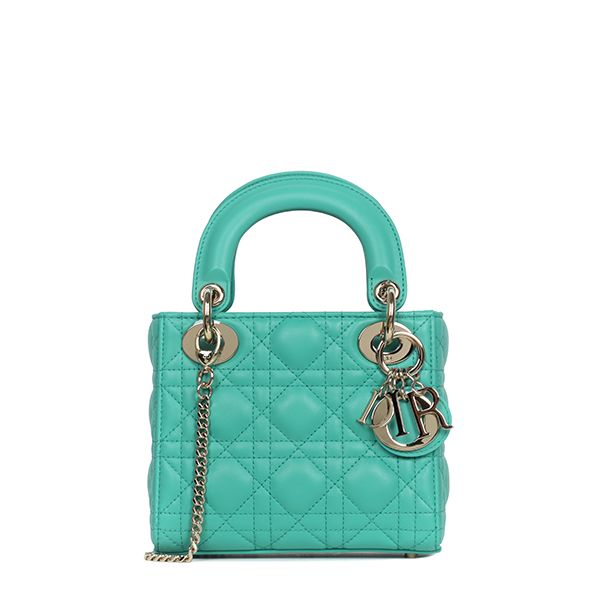 Dior Aquamarine Riviera Lady Mini Bag M0505ONGE 83H