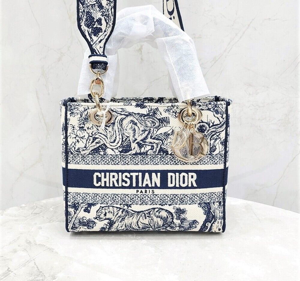 Dior New Delight Tweed Joy Lady Medium Bag M0565OTDT