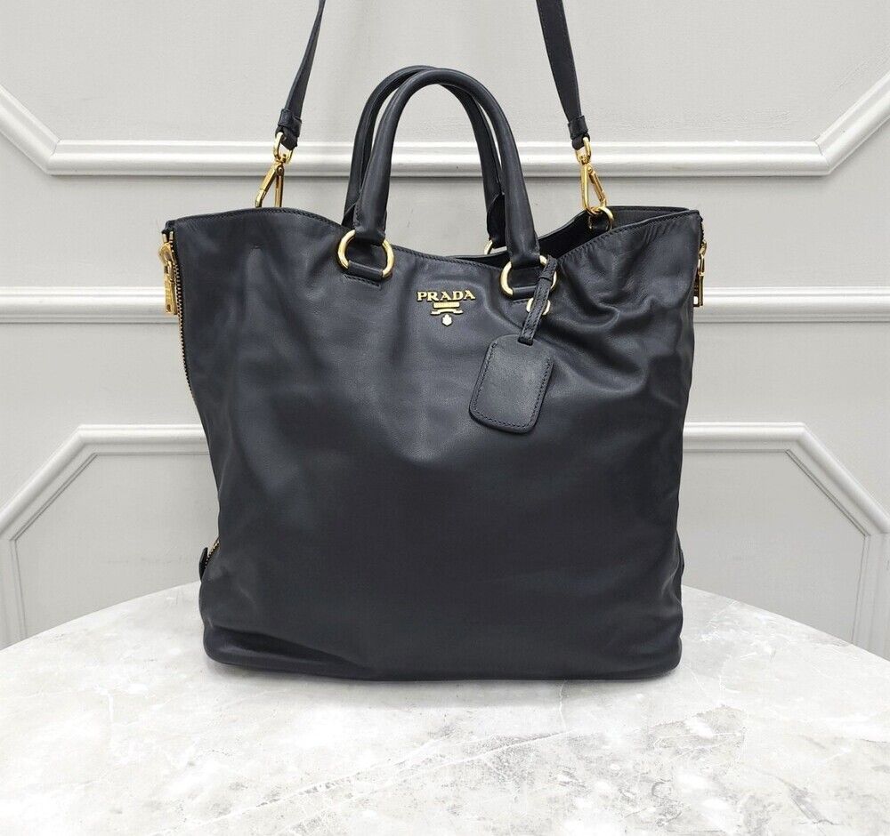 Prada Soft Calf Shopper Bag - SKU 123456