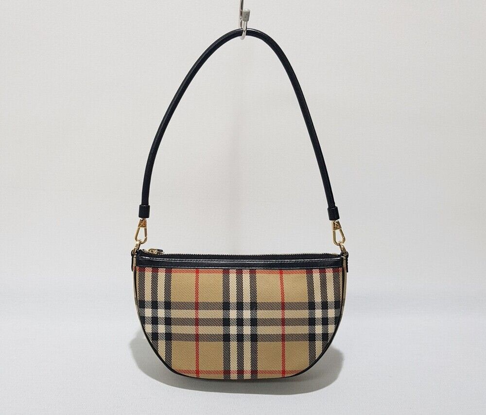 Burberry Vintage Check Olympia Pouch Shoulder Bag - SKU123