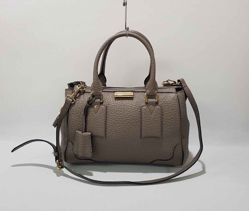 Burberry Leather Tote Shoulder Bag - SKU