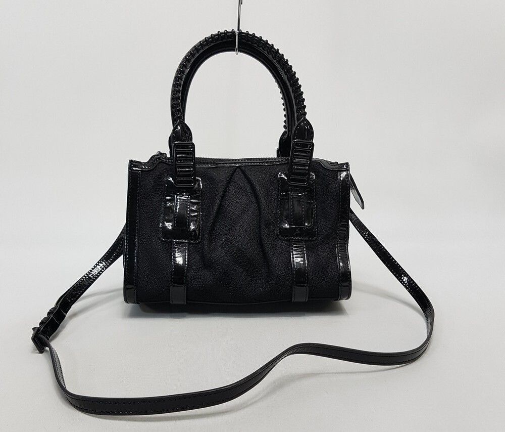 Burberry Black Check Tote Shoulder Bag - SKU123456