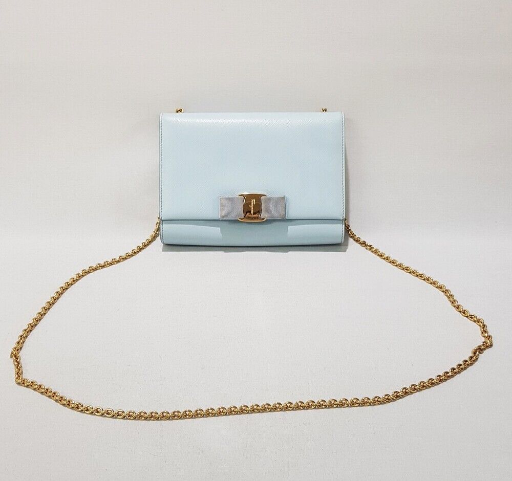Salvatore Ferragamo Chain Crossbody Bag by Ferragamo