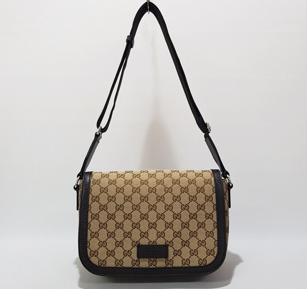 Gucci Canvas Messenger Bag 449172