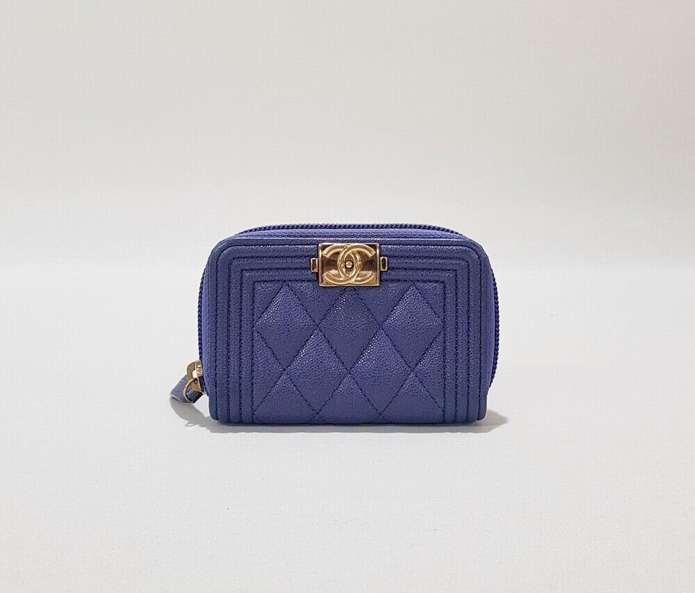 CHANEL Zip Boy Card Wallet 30 Series SKU