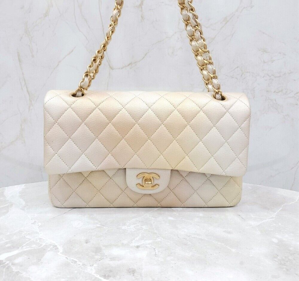 CHANEL Classic Medium Flap Bag with New Interior Chip - SKU