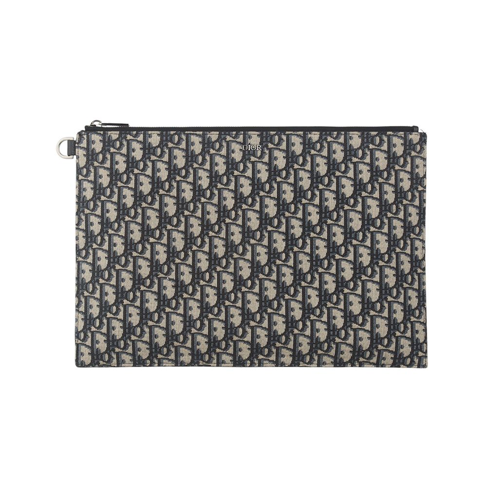 Dior A4 Pouch Bag with Obleek Pattern 34623