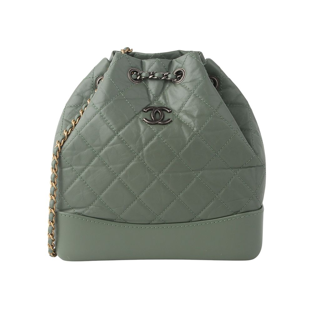 CHANEL Mint Limited Edition Gabrielle Backpack Small A94485