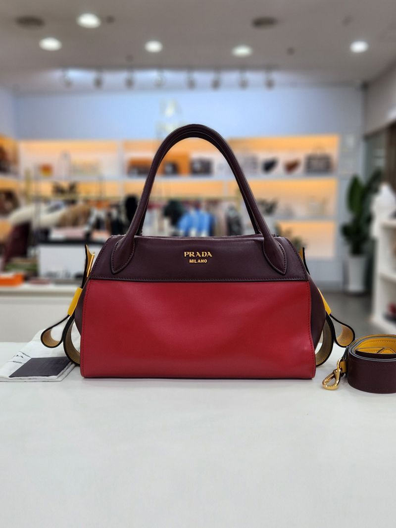 Prada Bow Ribbon Tote Bag 1BB030