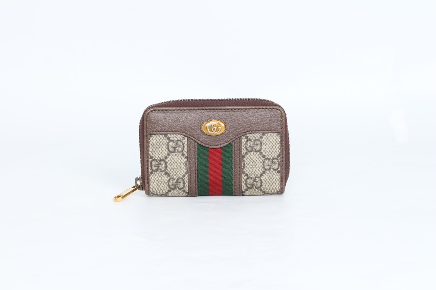 Gucci GG Monogram Zip Closure Long Wallet - SKU