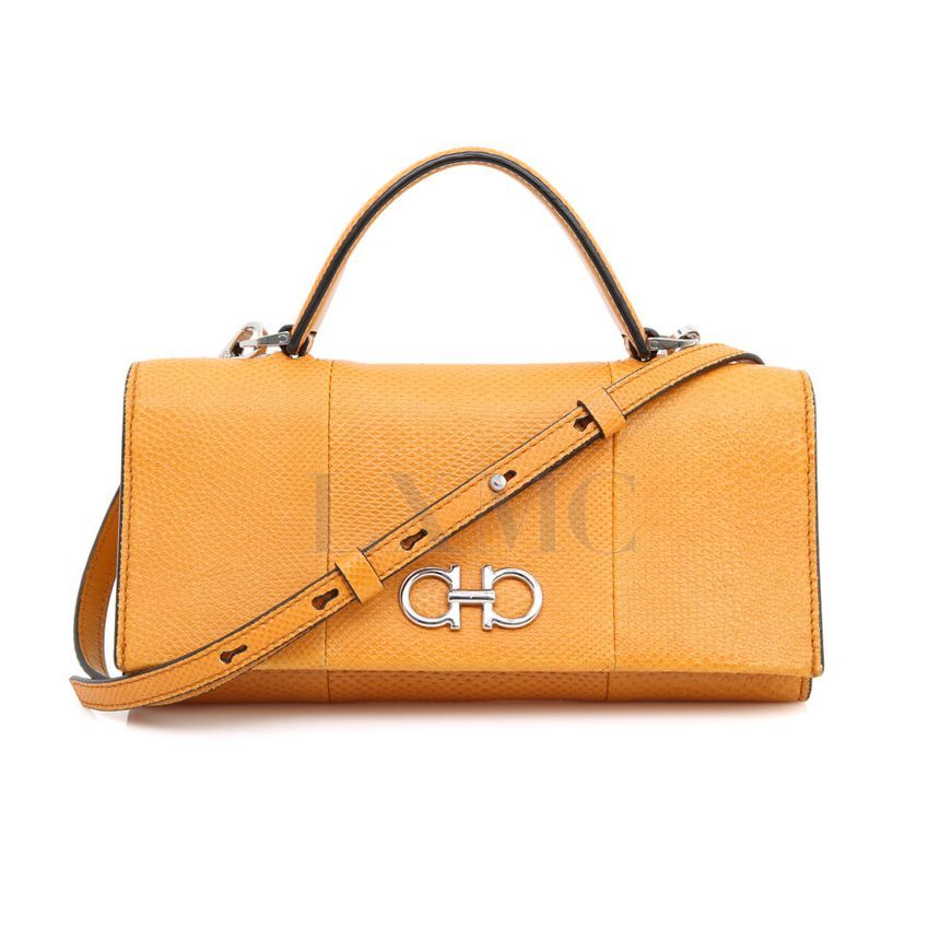 Salvatore Ferragamo Mini Crossbody Bag with Top Handle WOC 22D689