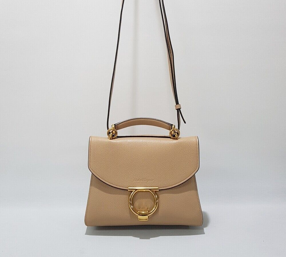 Salvatore Ferragamo Top Handle Shoulder Bag - Ganchini MaGo Bag